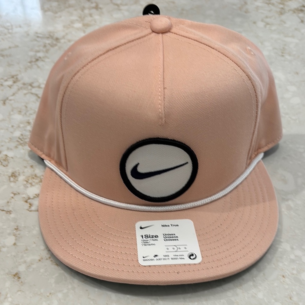 Nike Golf Peach Cap with Logo
